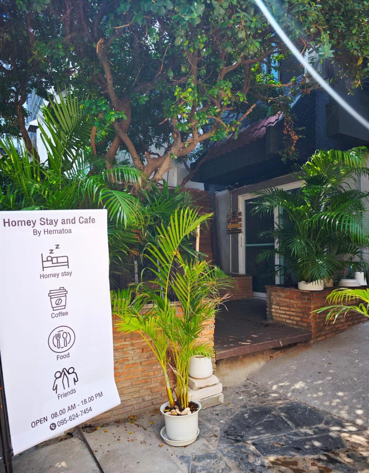 Homey Stay And Cafe By Hematoa Bangkok Exteriér fotografie